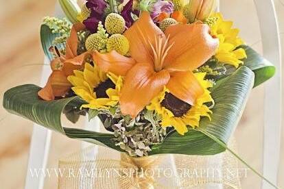 Yellow and orange bouquet