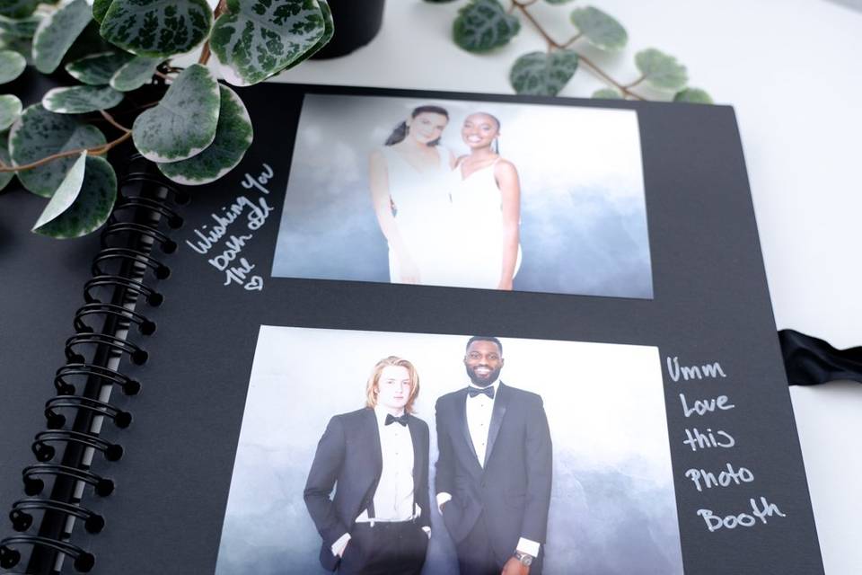 Personalized guest book