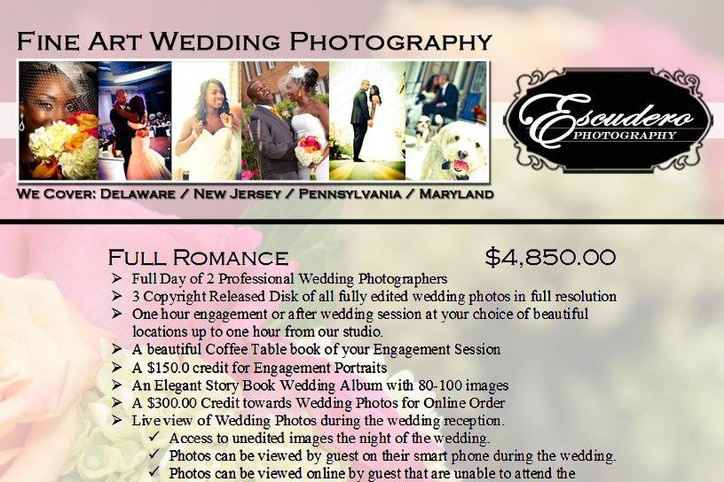 Escudero Photography with Photo Booth Rental