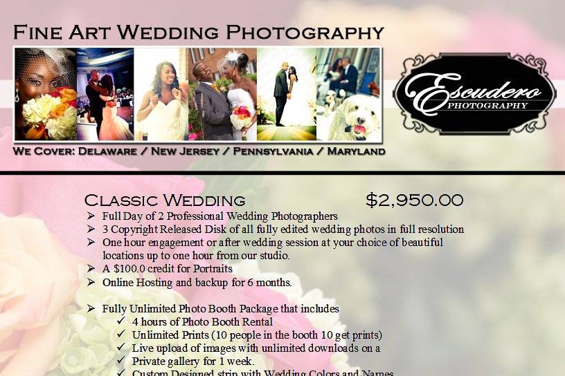 Escudero Photography with Photo Booth Rental