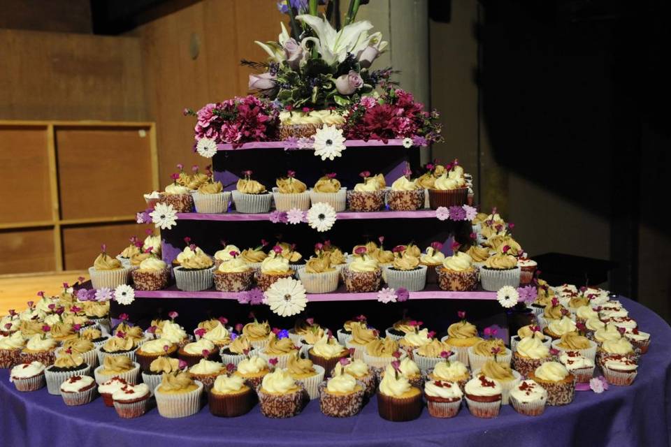 Cupcake tower