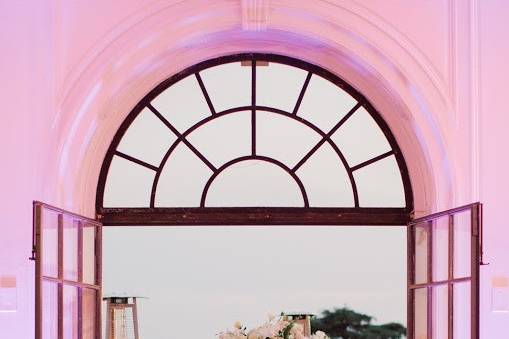 Greystone Mansion terrace