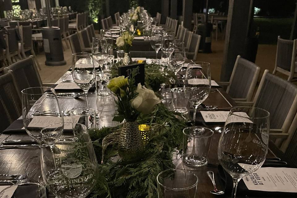 Private Event Table