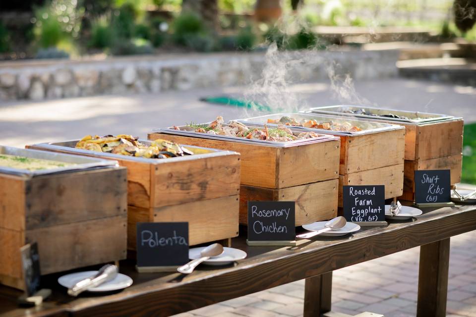 Buffet Set up