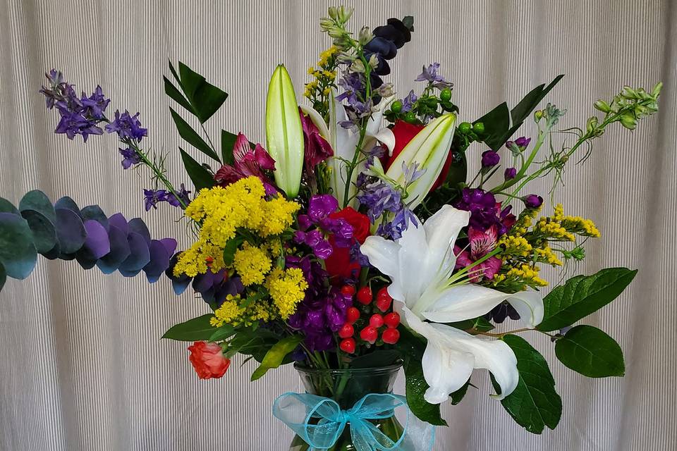Colorful and pretty bouquet