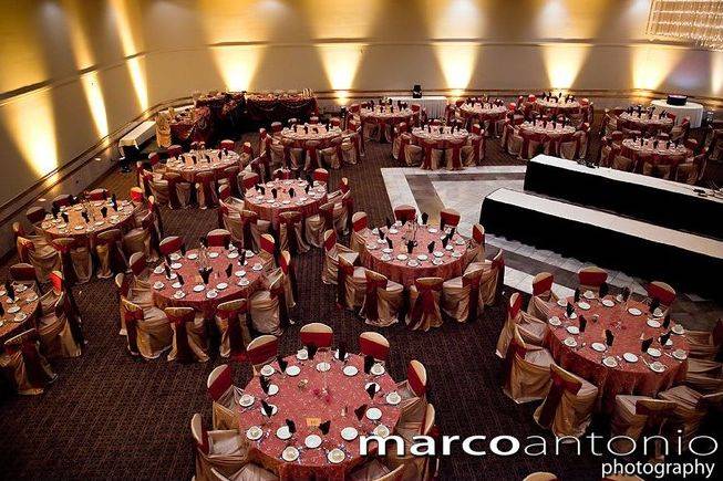 Reception area