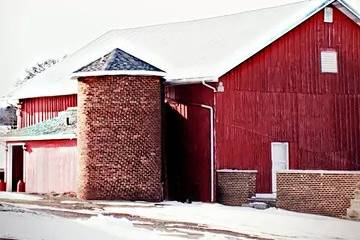 Classic Red Barn