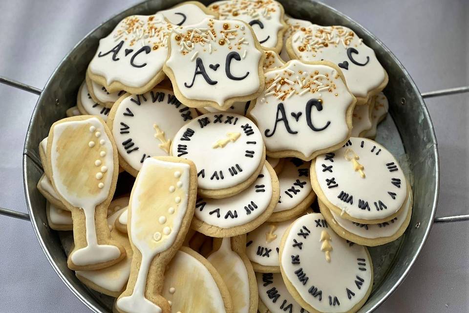 NYE cookies