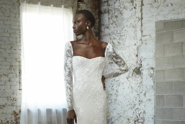 Lace sleeves