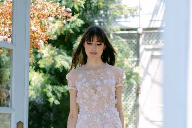 Whimsical wedding dress