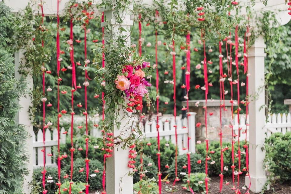 Decorated Pergola