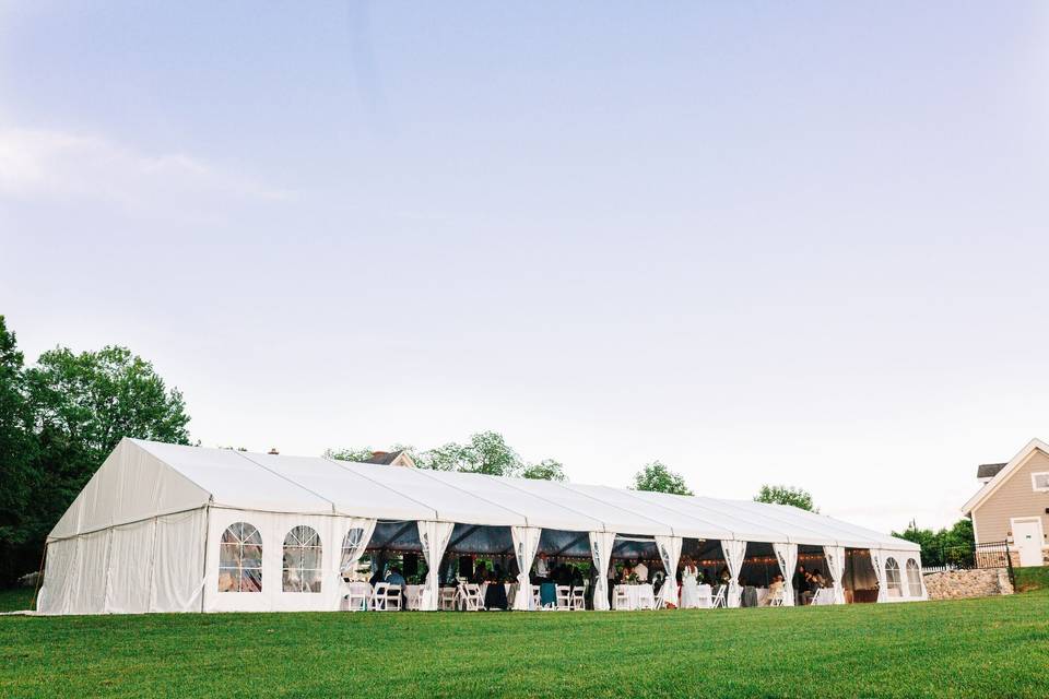 Reception Tent