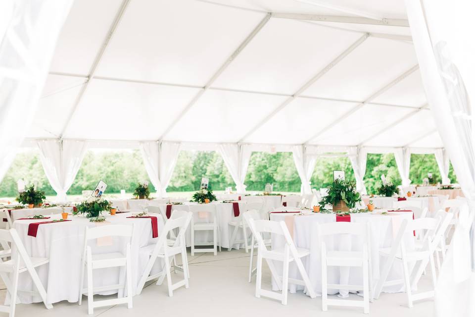 Reception Tent