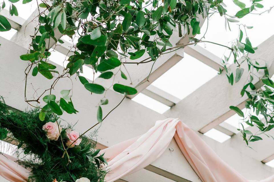 Decorated Pergola