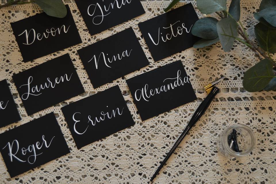 Place cards