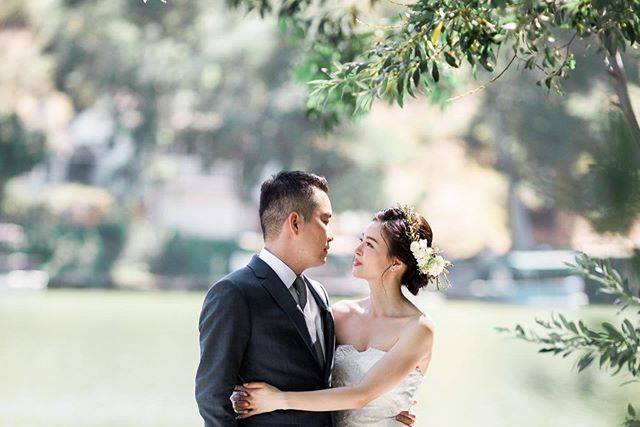 The happy couple