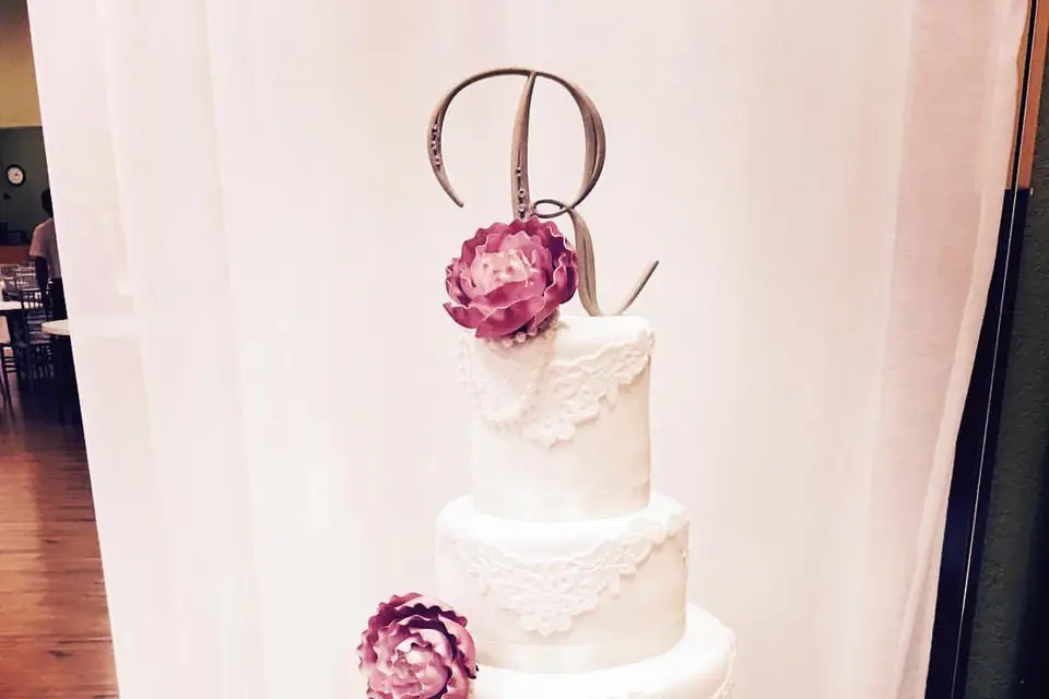 La Zucre Cake Boutique Wedding Cake Orlando FL WeddingWire