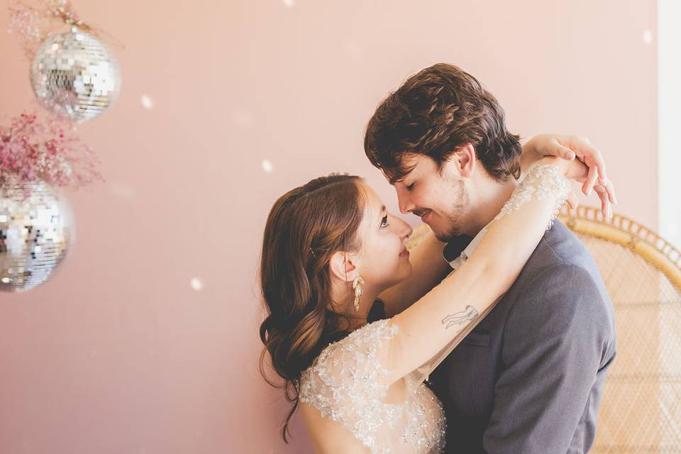 Retro Glam Wedding