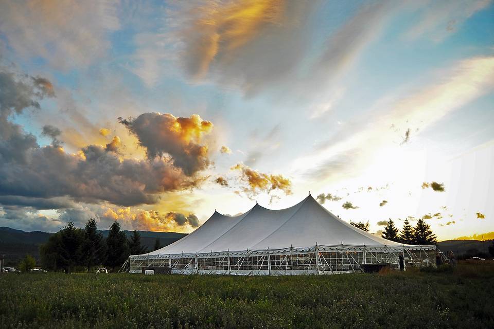 Sunset in the flathead