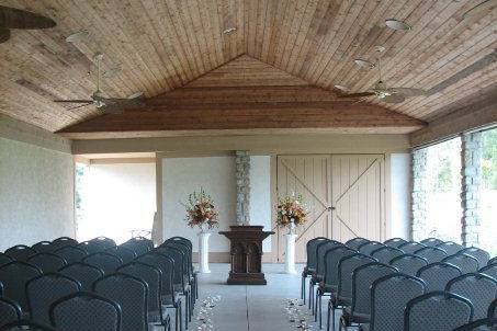 Indoor wedding setup