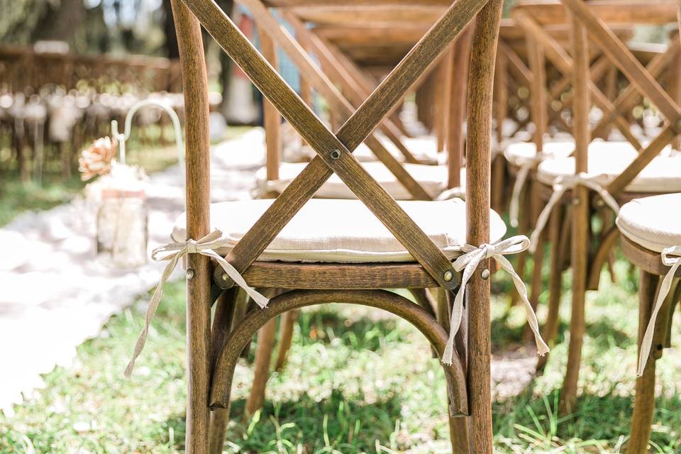 Rustic chairs