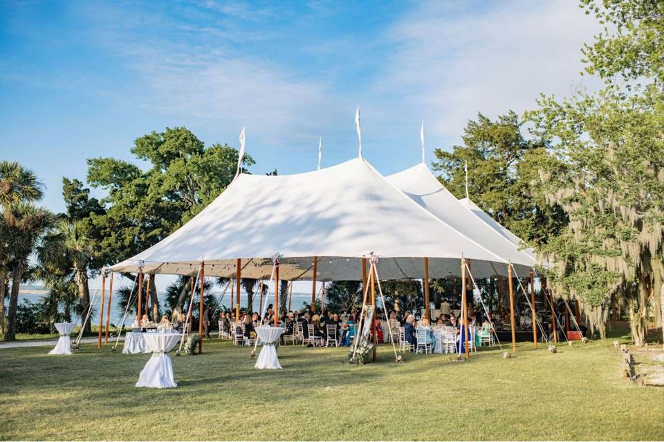 Tabby Lawn Tented Reception