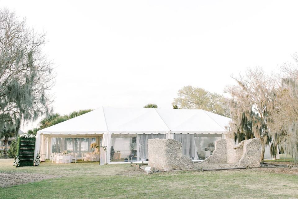 Tabby Lawn Tented Reception