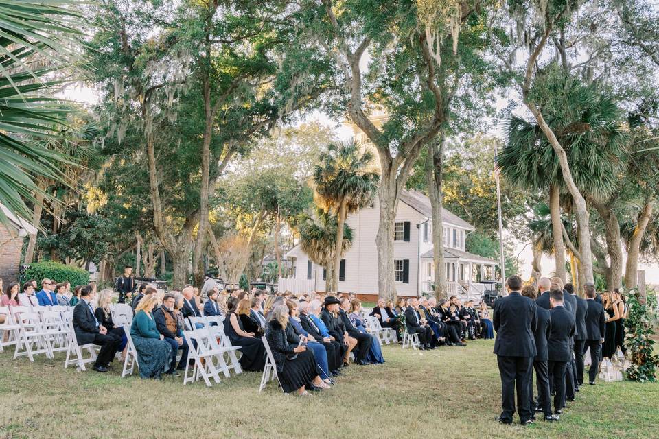 Lighthouse Lawn Ceremony