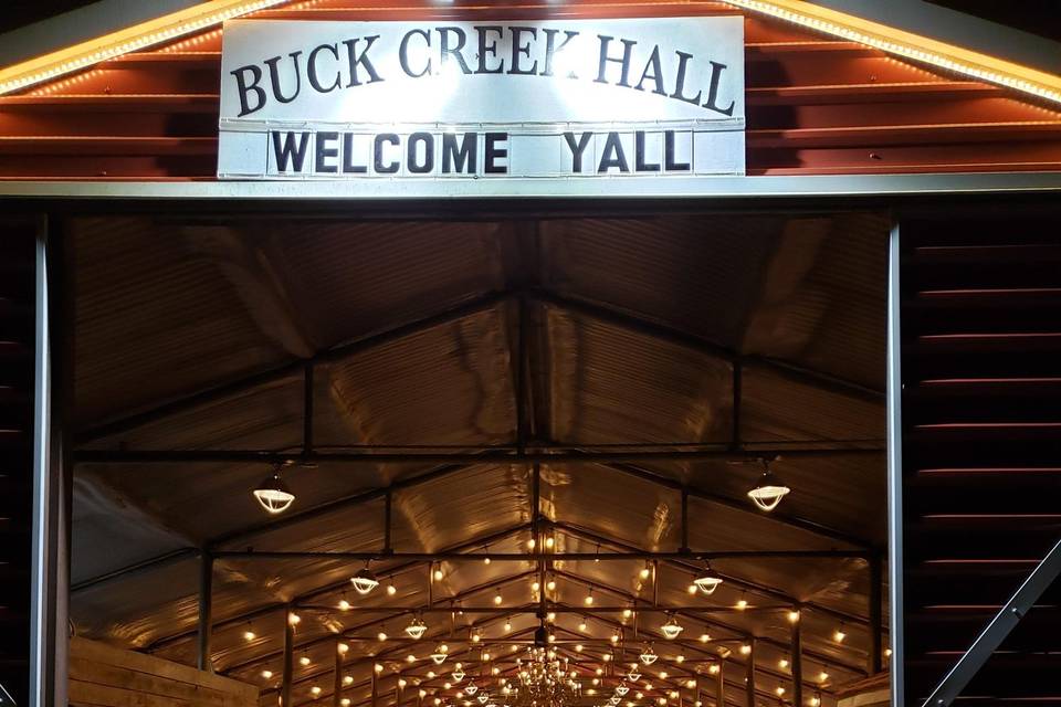 Buck Creek Hall