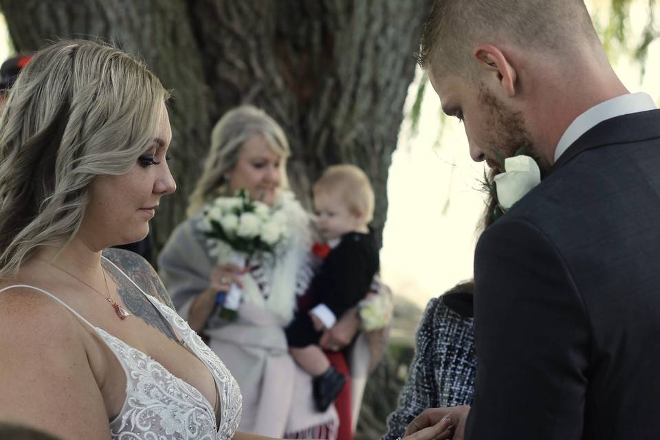 Exchanging of rings