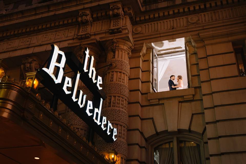 Belvedere Hotel wedding