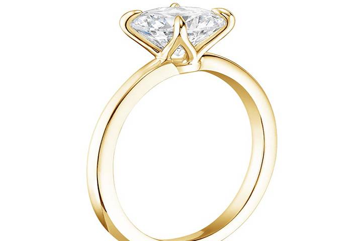 Petite Elodie Solitaire Ring - Brilliant Earth