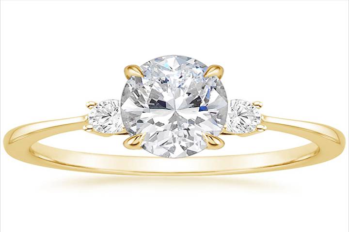 1/2 Carat 10K White Gold Diamond Cushion Shape Halo Engagement Ring For  Women (J Color, I2-I3 Clarity) - Ideal Engagement Ring - Walmart.com