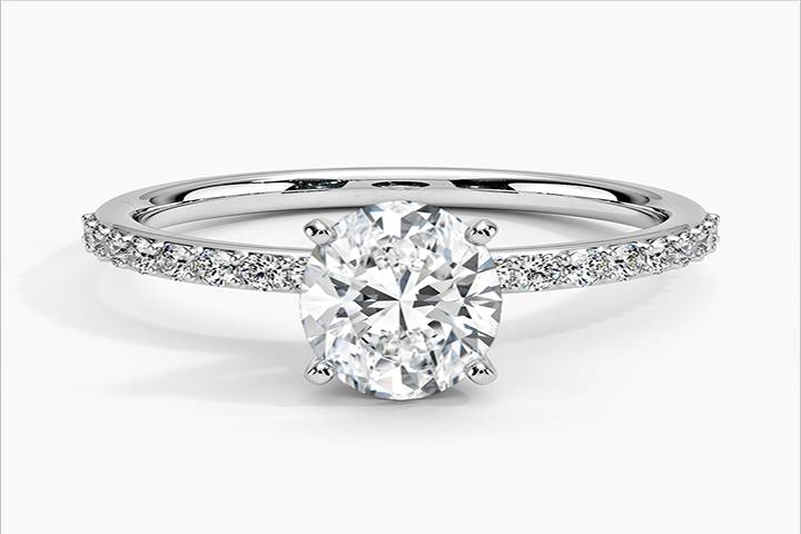 Petite Prong Engagement Ring
