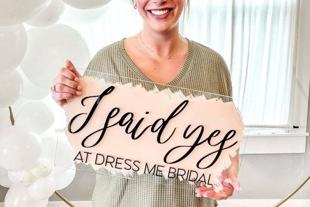 Dress me bridal outlet boutique