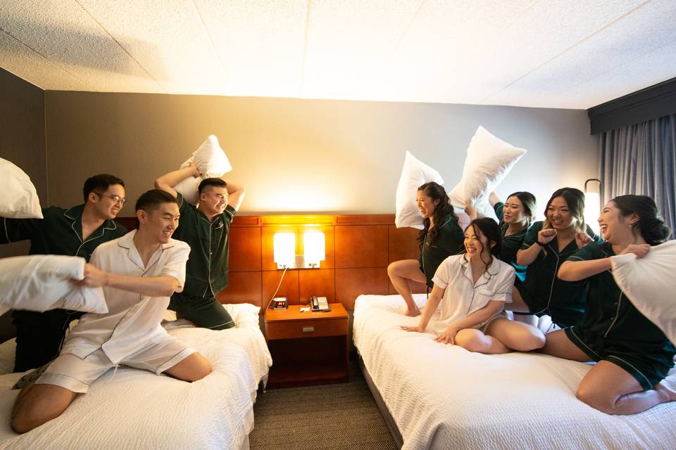 Pillow fight