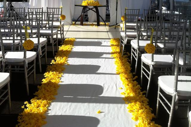 Wedding aisle