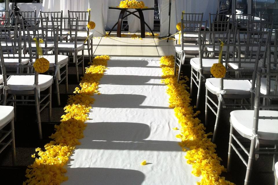 Wedding aisle