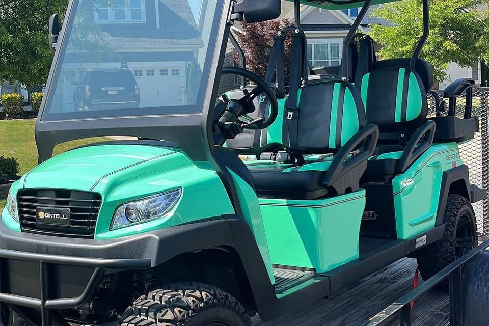 Luxury Golf Cart Delivered