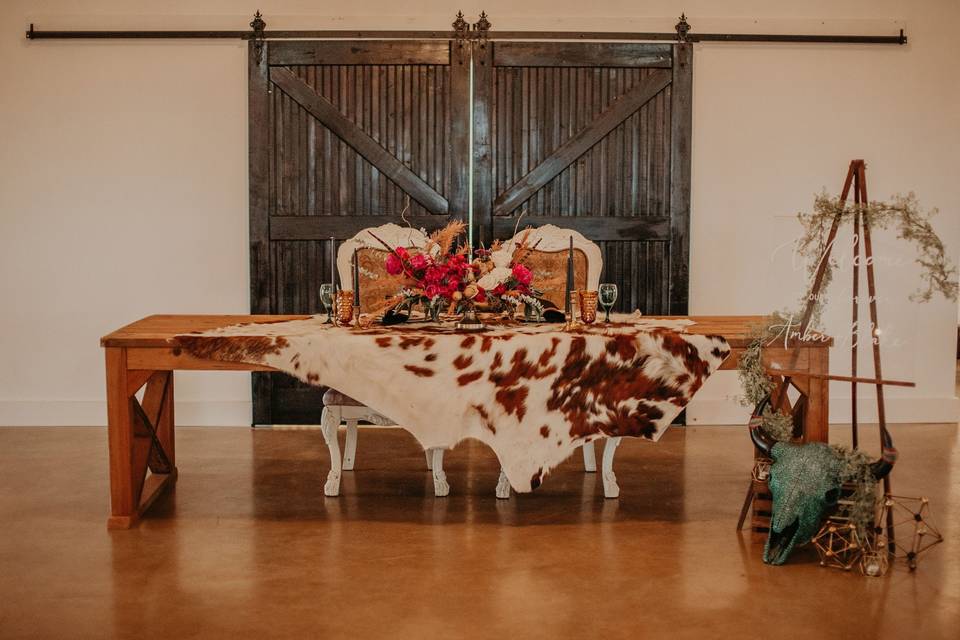 Sweetheart Table