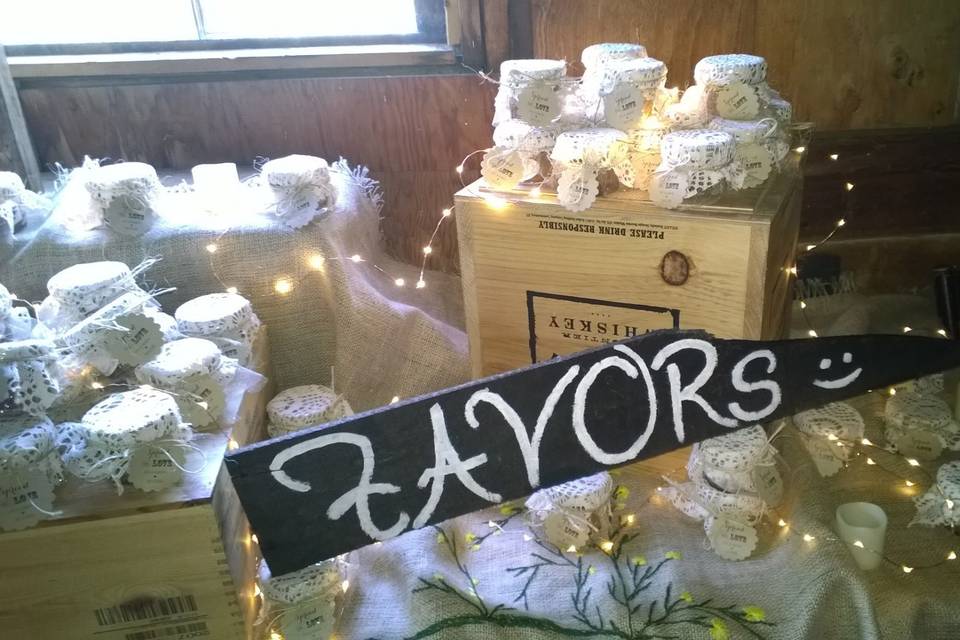 Wedding favors