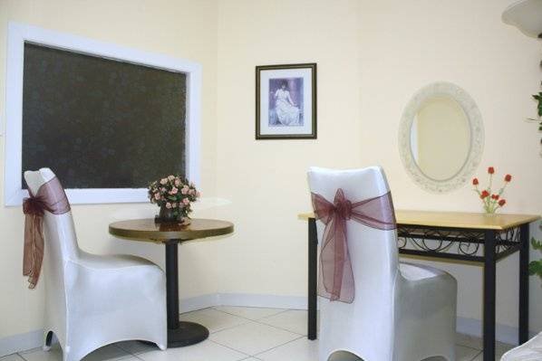 Bridal dressing room