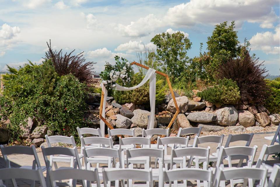 Ceremony site