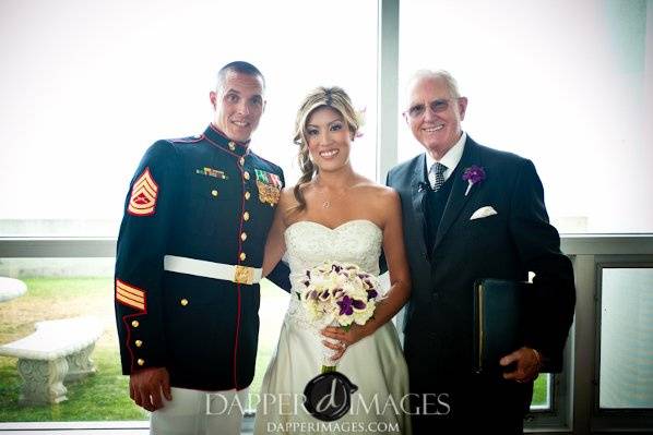 San Diego Wedding Officiant, James W. Rury