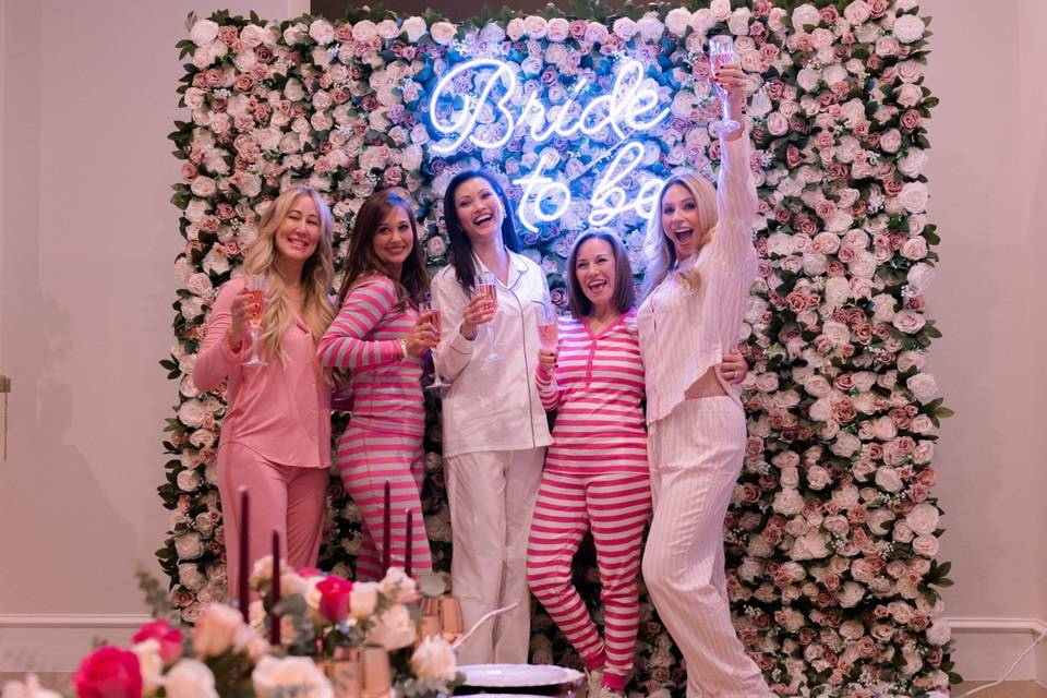 Bridal Shower Setup