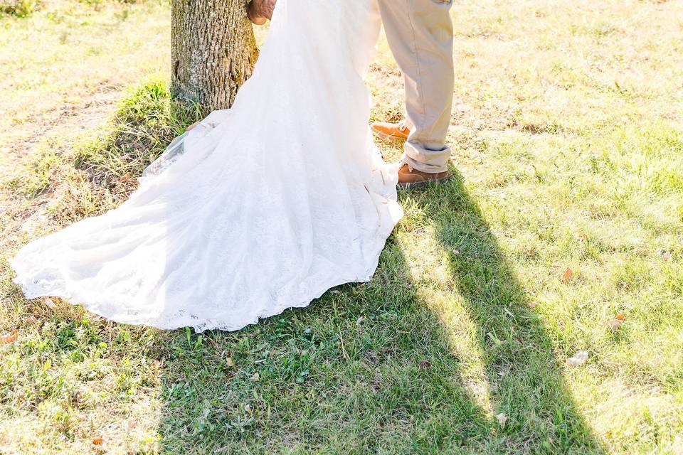 Bride and groom photography