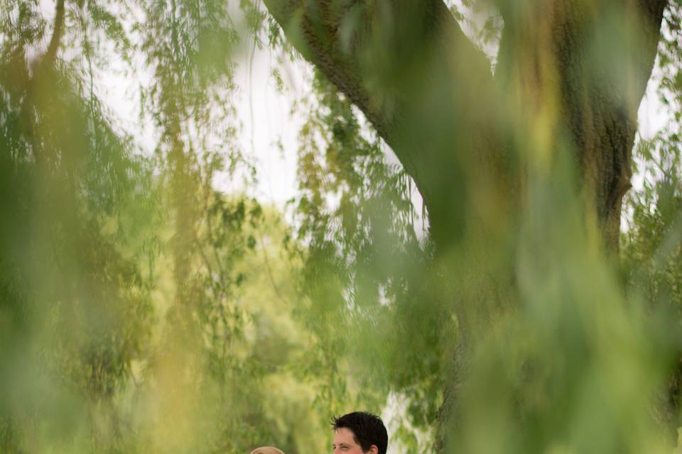 Bride and groom photography