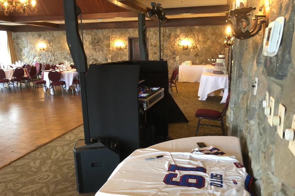 Buffalo Bills Themed Wedding