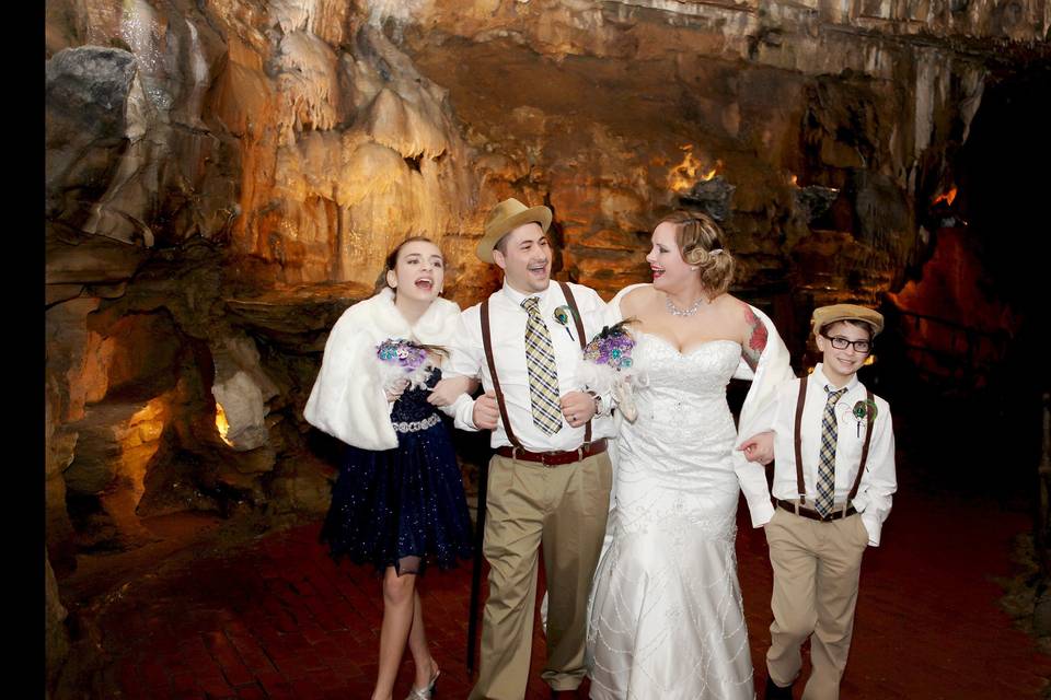 Wedding at Howe's Caverns