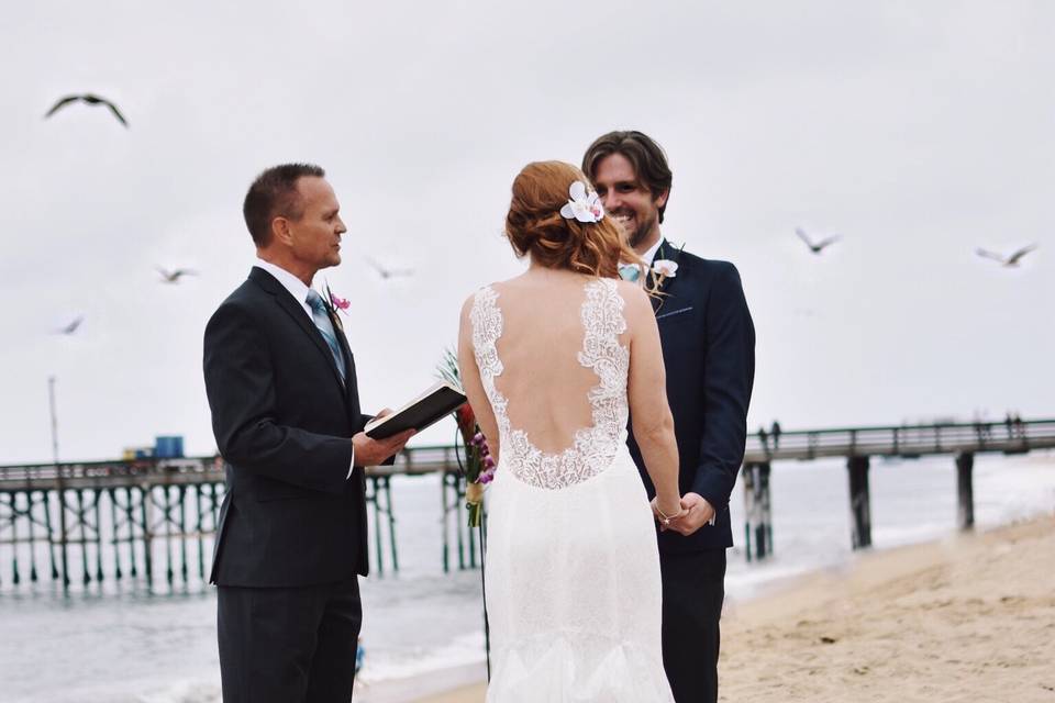 Beach wedding